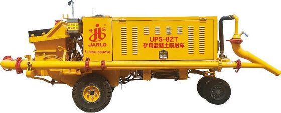 8m3/h Máquina de hormigón subterráneo de mezcla hidráulica húmeda